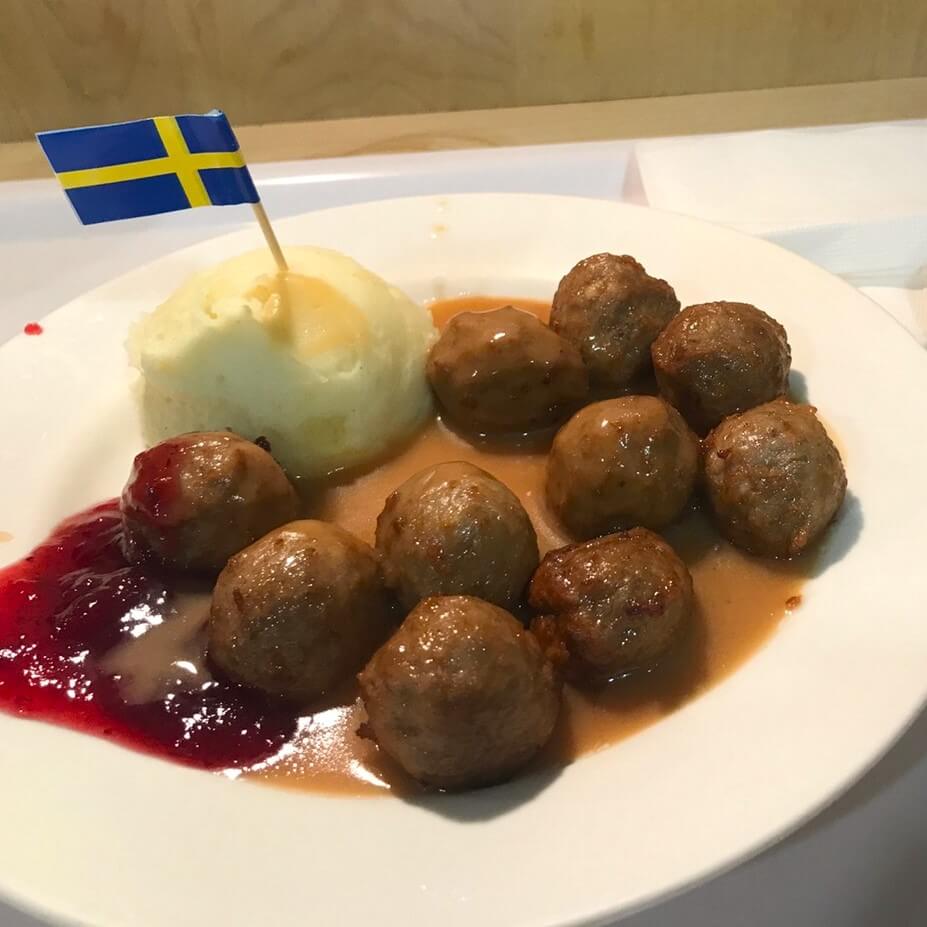 ikea瑞典烤肉丸