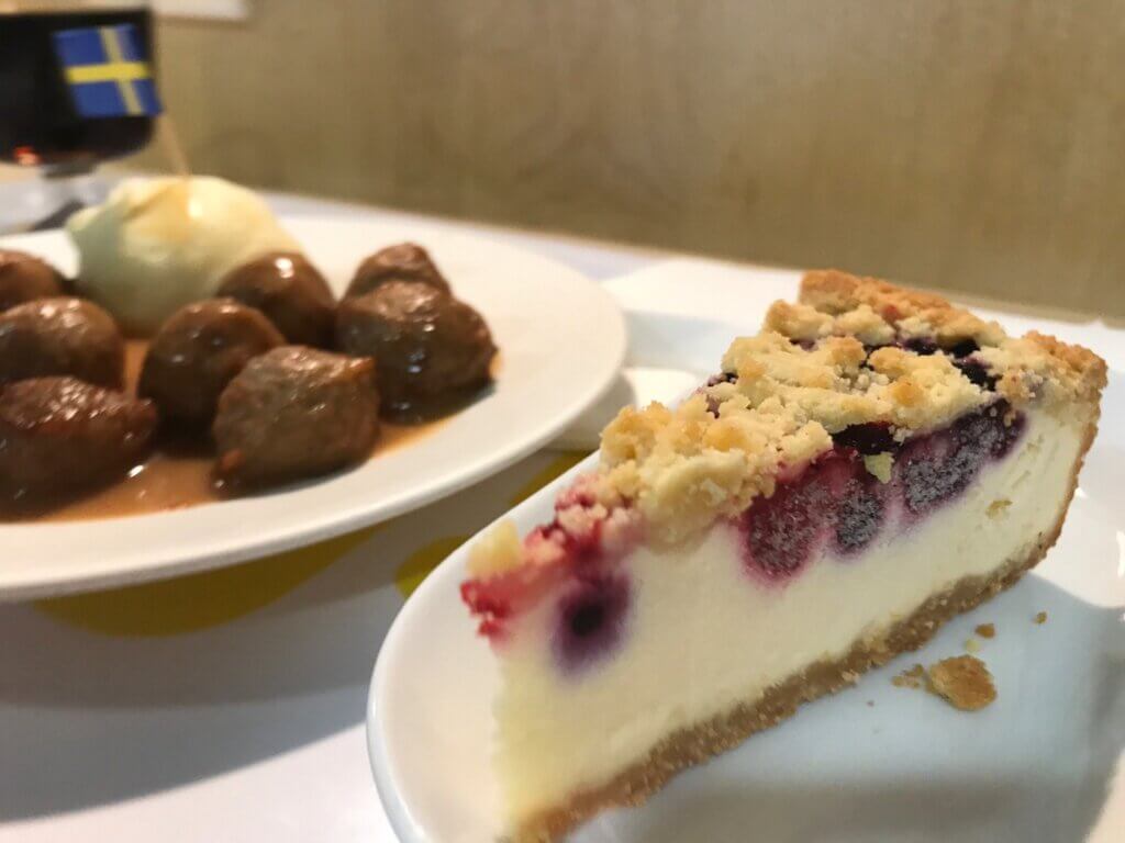 ikea野莓起司蛋糕