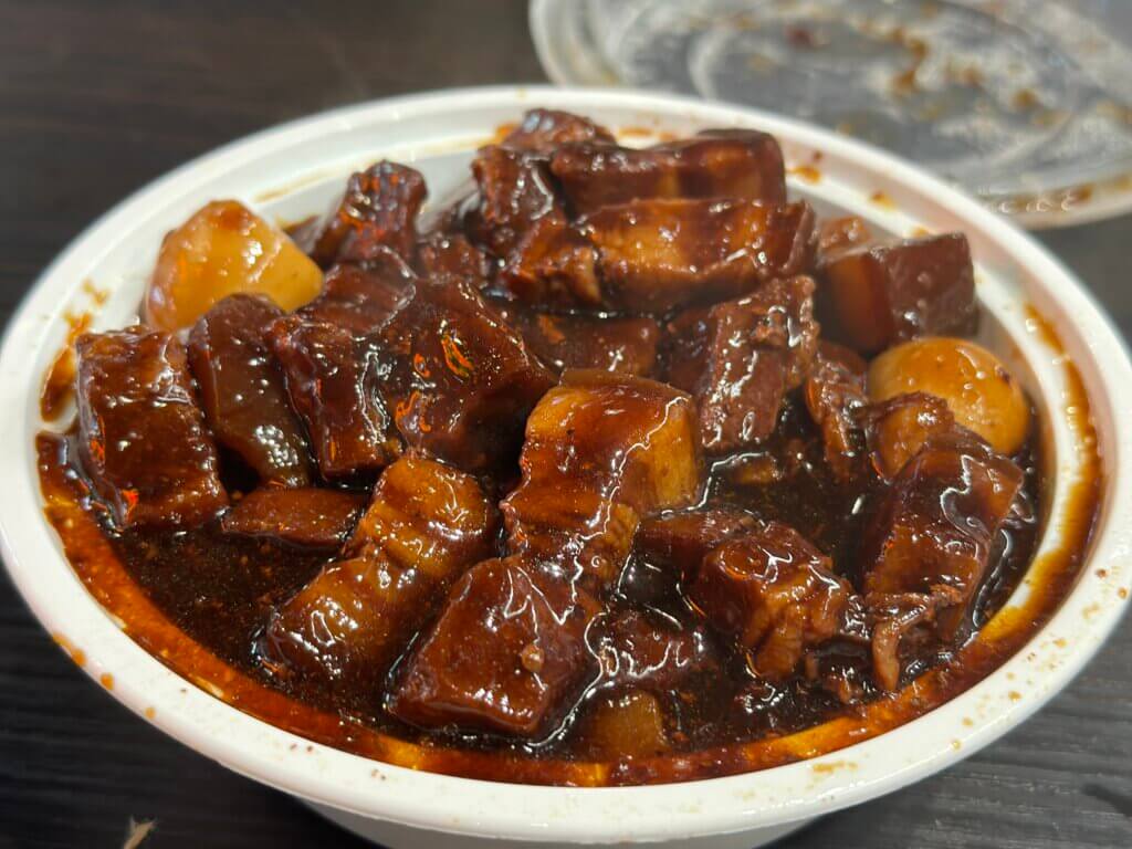 上海豫園餐點 外婆紅燒肉