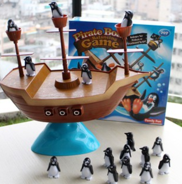 家庭聚會過年桌遊推薦 企鵝海盜船