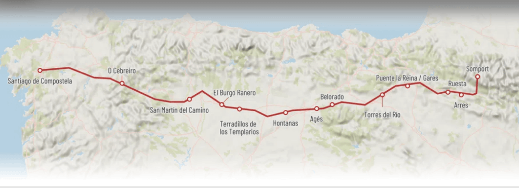 朝聖之路路線 亞拉岡之路 Camino Aragonés